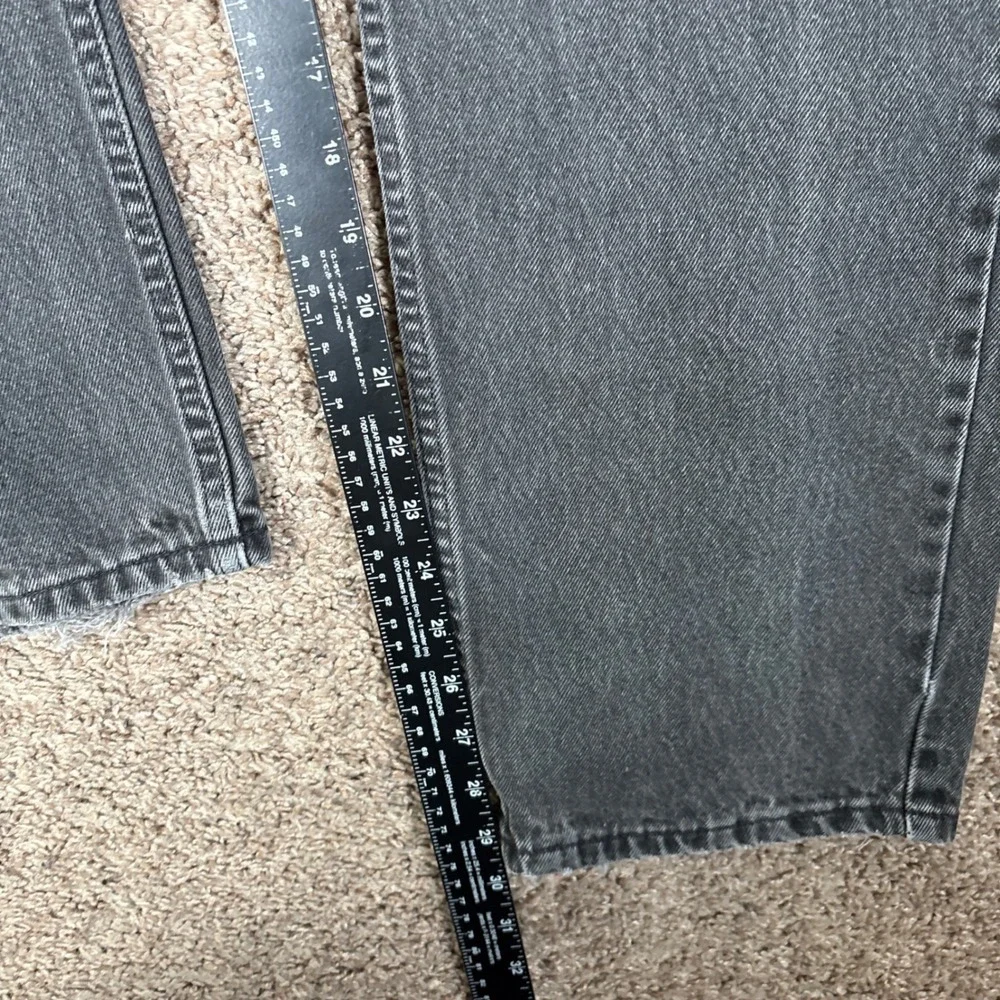Vintage‎ Levis 505 Orange Tab Jeans Mens 40x30 Faded Black Made in USA 90s